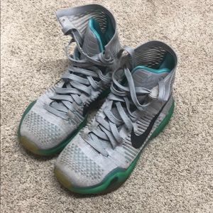 Kobe 10 high top “grey”